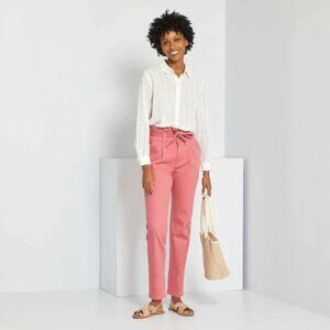 Odd Molly eyelet button up top sz 0